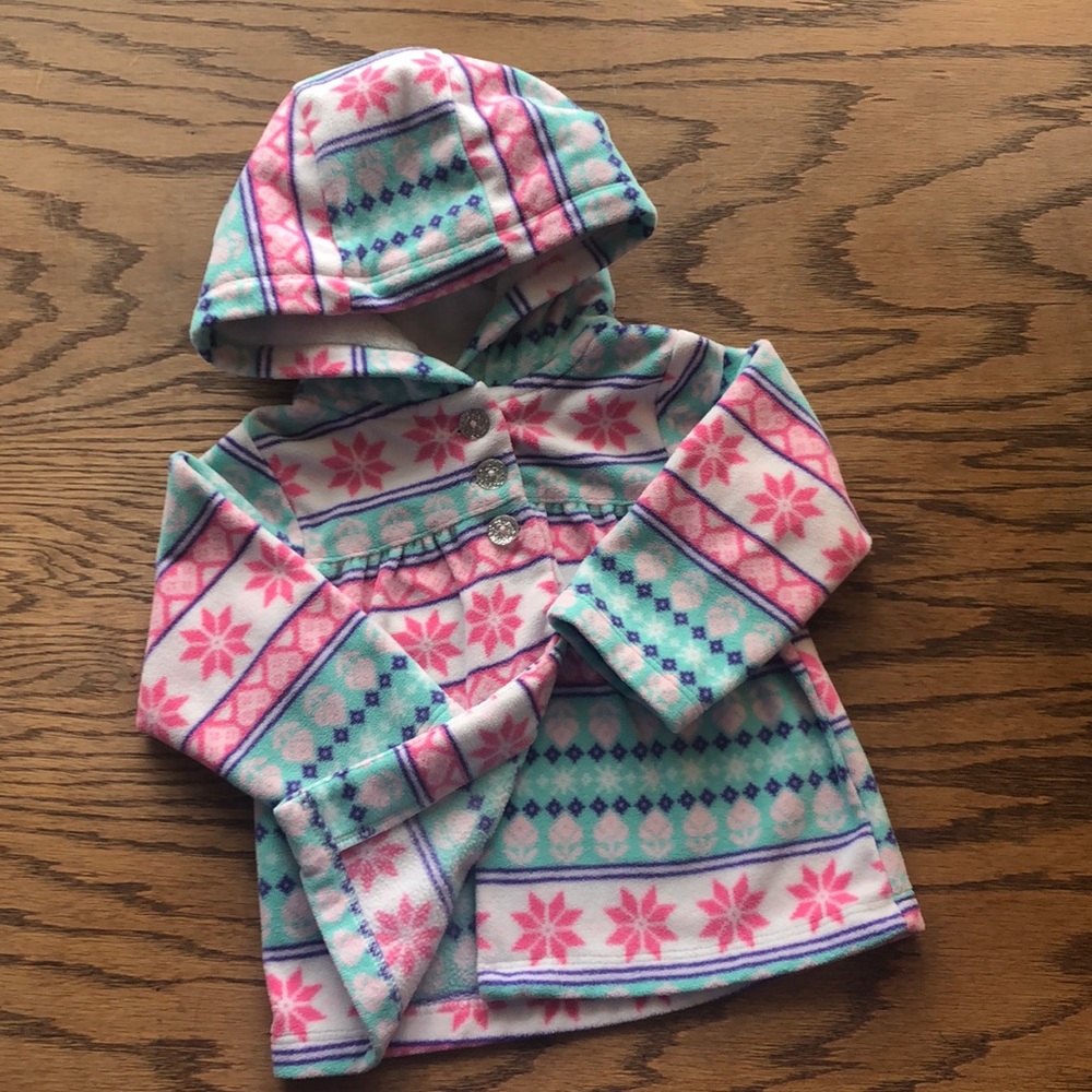 Carter’s Girl’s Fleece Jacket with Hood